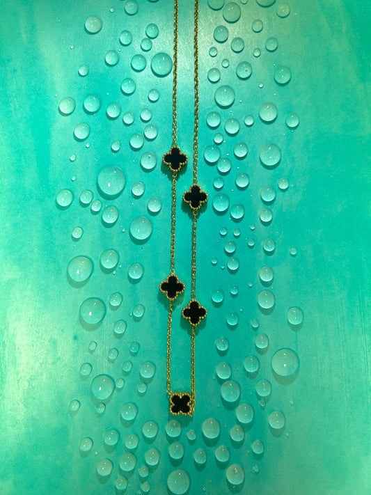 Eternal Clover Elegance Necklace"